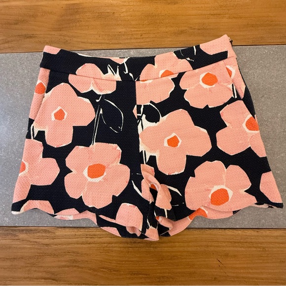 Anthropologie Geordie Scalloped Textured Shorts Size 2 NWOT - Picture 3 of 12